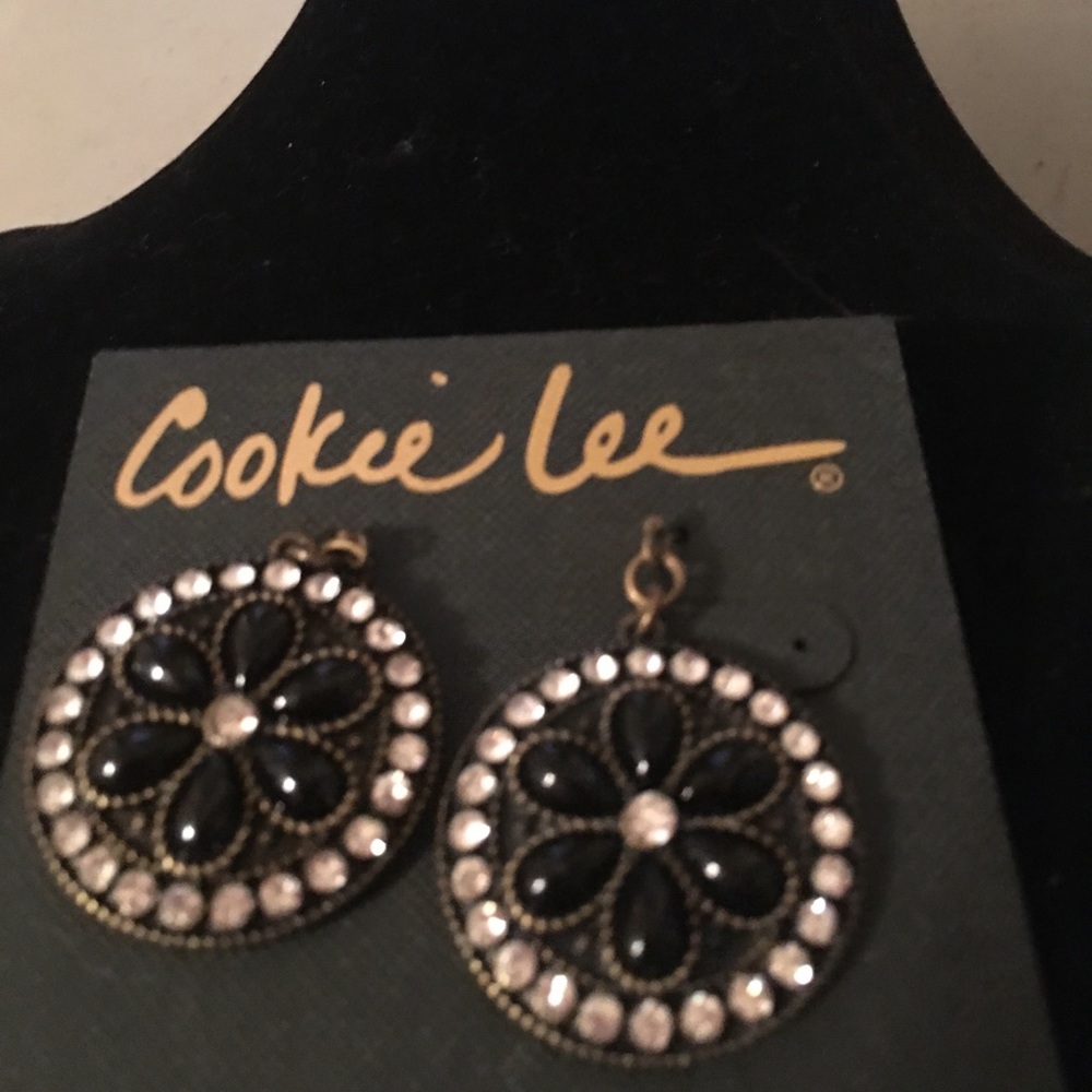 Genuine crystal earrings